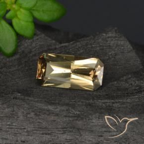 Granato cangiante Marrone dorato naturale da 0.63 ct, Ottagonale / Taglio smeraldo, VVS-VS