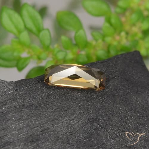 Granato cangiante Marrone dorato naturale da 0.69 ct, Ottagonale / Taglio smeraldo, VS