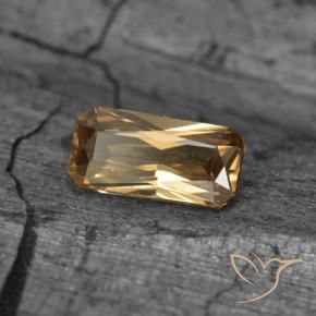 Granato cangiante Marrone dorato naturale da 0.73 ct, Ottagonale / Taglio smeraldo, VS