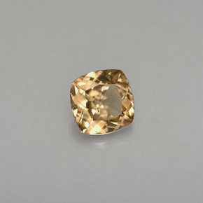 Granato cangiante Marrone dorato ad arancione naturale da 0.60 ct, Taglio a cuscino, VS