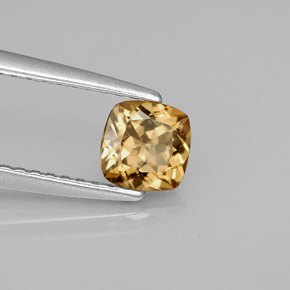 Granato cangiante naturale multicolore da 0,67 ct, taglio a cuscino, VVS-VS