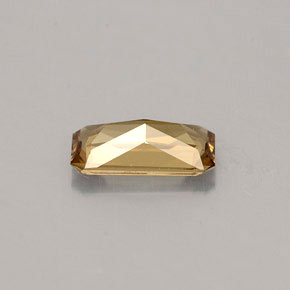 Granato cangiante naturale da marrone verdastro a rosso-rosa da 0,63 ct, taglio smeraldo, VVS