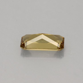 Granato cangiante Marrone verdastro a rosa rossa naturale da 0.66 ct, Taglio smeraldo, VVS-VS