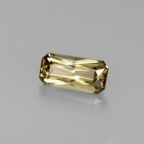 Granato cangiante naturale cangiante da 0,67 ct, taglio smeraldo, VVS-VS
