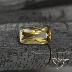 Granato cangiante Oro scuro naturale da 0.70 ct, Ottagonale / Taglio smeraldo, VVS-VS