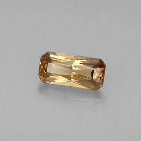Granato cangiante naturale cangiante da 0,73 ct, taglio smeraldo, VVS-VS