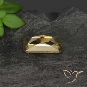Granato cangiante Marrone dorato naturale da 0.81 ct, Ottagonale / Taglio smeraldo, VS