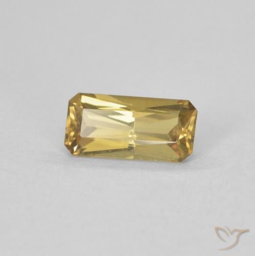 Granato cangiante Marrone dorato naturale da 0.73 ct, Ottagonale / Taglio smeraldo, VVS