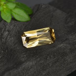 Granato cangiante Marrone dorato naturale da 0.57 ct, Taglio smeraldo, VVS