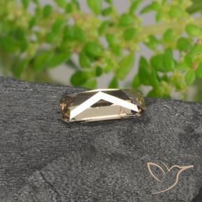 Granato cangiante Marrone dorato naturale da 0.61 ct, Ottagonale / Taglio smeraldo, VVS-VS