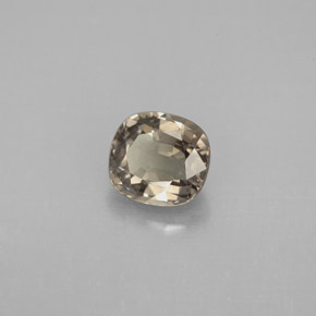 Granato cangiante Marrone verdastro a rosa rossa naturale da 1.30 ct, Taglio a cuscino, VS