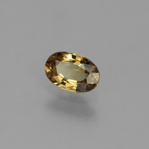 Granato cangiante naturale multicolore da 0,56 ct, taglio ovale, VS