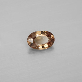 Granato cangiante naturale multicolore da 0,65 ct, taglio ovale, VVS