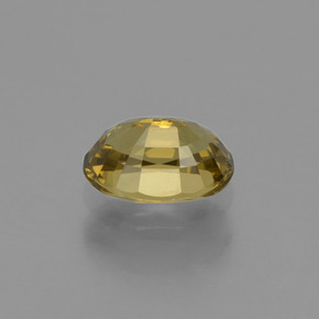 Granato cangiante Marrone verdastro a arancio naturale da 0.72 ct, Taglio ovale, VVS