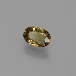 Granato cangiante naturale multicolore da 0,64 ct, taglio ovale, VVS-VS