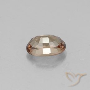 Granato cangiante naturale marrone da 0,71 ct, taglio ovale, VVS-VS