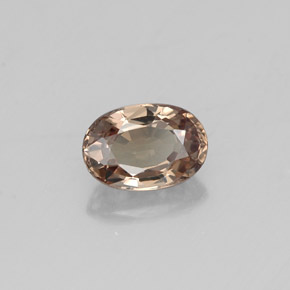 Granato cangiante naturale multicolore da 0,70 ct, taglio ovale, VVS