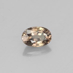 Granato cangiante naturale cangiante da 0,74 ct, taglio ovale, VVS