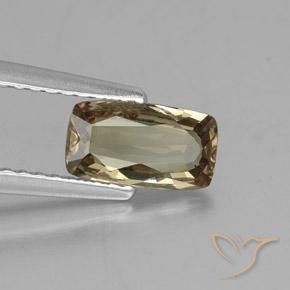 Granato cangiante Oro naturale da 0.87 ct, Cuscino, VS-SI