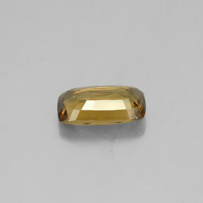 Granato cangiante naturale dorato da 1,11 ct, taglio a cuscino, VVS-VS