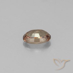 Granato cangiante naturale giallo da 0,63 ct, taglio ovale, VVS-VS