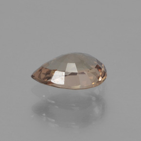 Granato cangiante naturale giallo da 0,48 ct, taglio a pera, VVS-VS