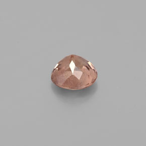 Granato cangiante Rosato ad arancio naturale da 0.45 ct, Taglio rotondo, VS-SI