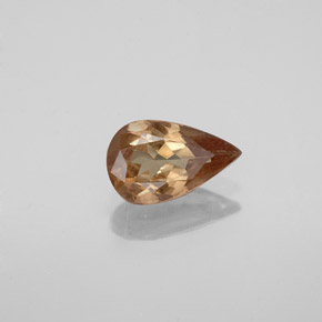 Granato cangiante naturale marrone da 0,93 ct, taglio a pera, VS
