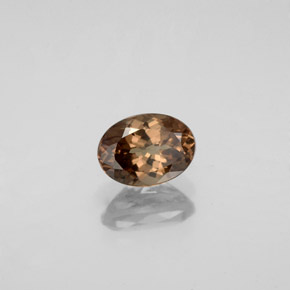 Granato cangiante naturale multicolore da 1,18 ct, taglio ovale, VVS-VS