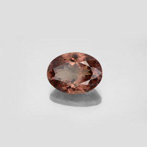 Granato cangiante Rosa a rosso marroncino naturale da 5.58 ct, Taglio ovale, VS