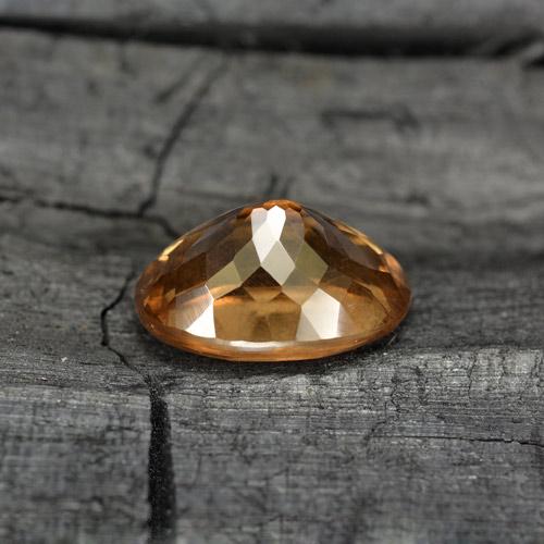 Granato cangiante Marrone scuro naturale da 3.77 ct, Taglio ovale, VS-SI