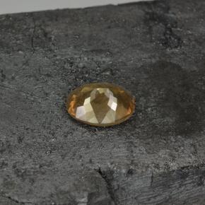 Granato cangiante Marrone dorato ad arancione naturale da 3.87 ct, Taglio ovale, VS-SI