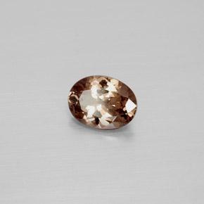 Granato cangiante naturale marrone da 1,57 ct, taglio ovale, VS