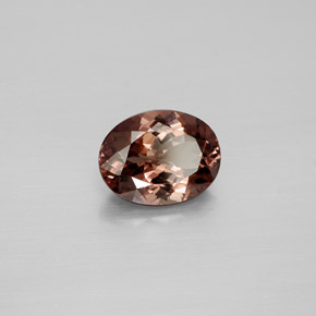 Granato cangiante Rosa a rosso marroncino naturale da 3.54 ct, Taglio ovale, VS