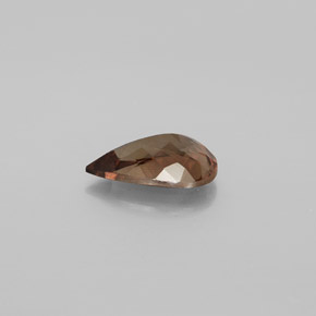Granato cangiante Marrone dorato ad arancione naturale da 2.01 ct, Forma a pera, VS
