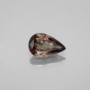 Granato cangiante naturale multicolore da 1,27 ct, taglio a pera, VS