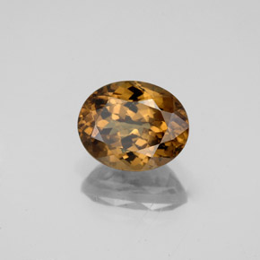 Granato cangiante naturale multicolore da 2,72 ct, taglio ovale, VVS-VS