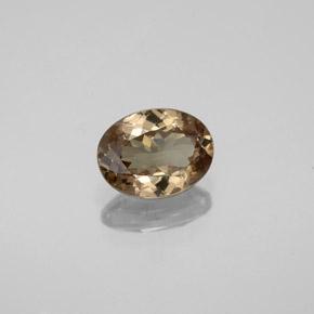 Granato cangiante naturale marrone da 1,48 ct, taglio ovale, VS-SI