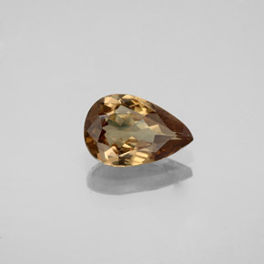 Granato cangiante Marrone chiaro naturale da 1.41 ct, Forma a pera, VS