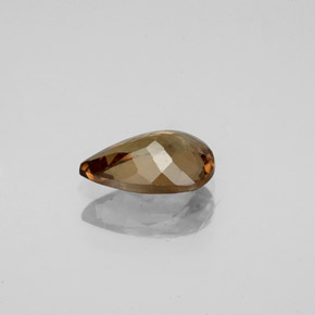 Granato cangiante Marrone chiaro naturale da 1.41 ct, Forma a pera, VS