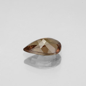 Granato cangiante naturale multicolore da 1,58 ct, taglio a pera, VS-SI