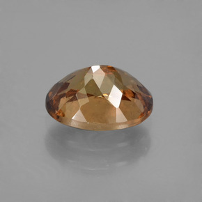 Granato cangiante Marrone dorato ad arancione naturale da 1.87 ct, Taglio ovale, VS-SI