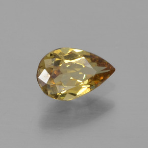 Granato cangiante naturale multicolore da 0,47 ct, taglio a pera, VVS
