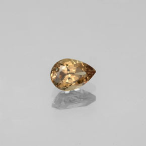 Granato cangiante naturale multicolore da 0,57 ct, taglio a pera, VS
