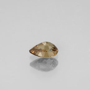 Granato cangiante naturale multicolore da 0,57 ct, taglio a pera, VS