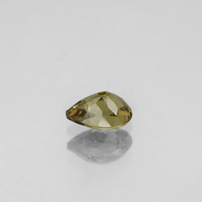 Granato cangiante naturale multicolore da 0,63 ct, taglio a pera, VS