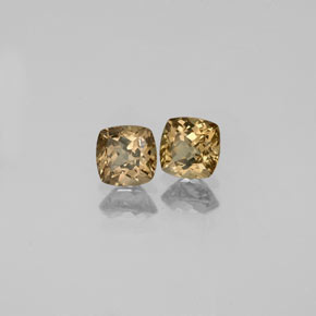 Gemme di Granato cangiante Marrone dorato ad arancione naturale da  ct, Taglio a cuscino, VVS-VS