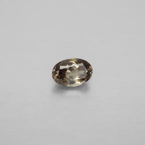 Granato cangiante Marrone dorato ad arancione naturale da 0.60 ct, Taglio ovale, VS