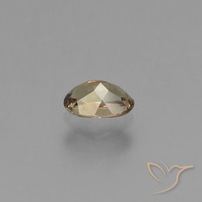 Granato cangiante Marrone chiaro naturale da 0.57 ct, Ovale, VVS-VS