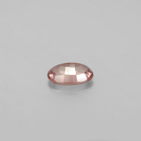 Granato cangiante Rosato ad arancio naturale da 0.54 ct, Taglio ovale, VS